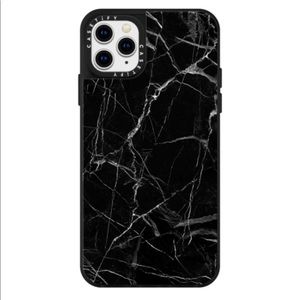 Casetify iPhone 11 Pro Black Marble Case Brand New